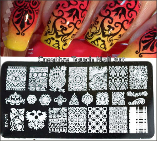 NAIL ART IMAGE STAMPING PLATE (XY-J SERIES)