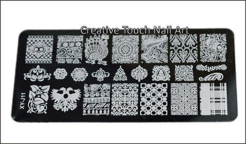 NAIL ART IMAGE STAMPING PLATE (XY-J SERIES)