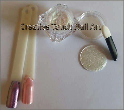 Chrome Mirror Chameleon Color Effect Nail Art Pigment Powder - 1g Jar
