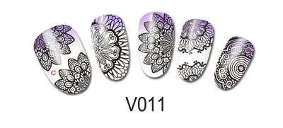 NAIL ART - WATER TRANSFER