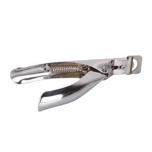 NAIL ART: ACRYLIC NAIL CUTTER - PINK TEASE - SILVER  ***SALE***