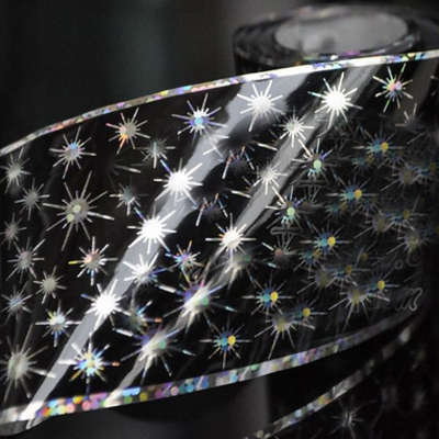 NAIL ART - TRANSFER FOIL -  HOLOGRAPHIC 20 X 4 CM