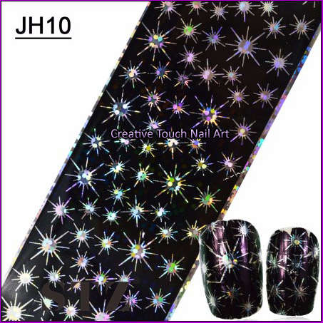 NAIL ART - TRANSFER FOIL -  HOLOGRAPHIC 20 X 4 CM