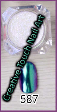 Chrome Mirror Chameleon Color Effect Nail Art Pigment Powder - 1g Jar
