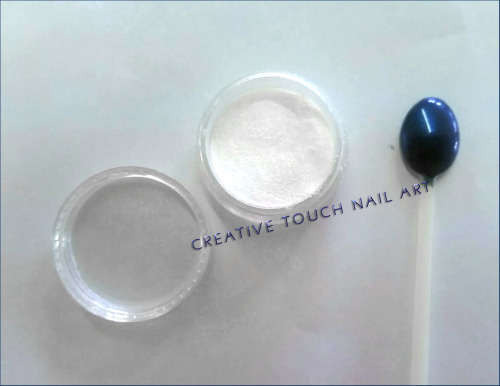 Nail Art Color Chrome Pigment Powder - 1g Jar - Blue