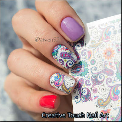 Max Nail Art Water Decal Sliders