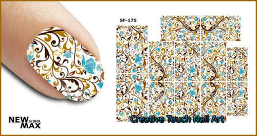 MAX SLIDERS - NAIL ART WATER SLIDER - VINTAGE