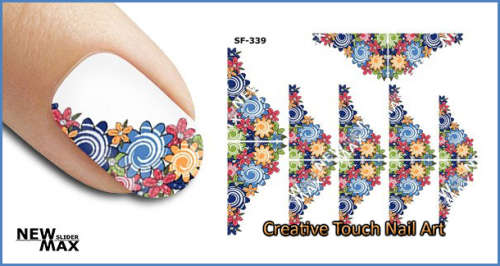 MAX SLIDERS - NAIL ART WATER SLIDER - PATTERN