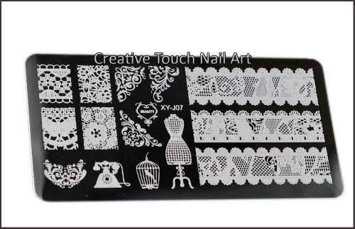 NAIL ART IMAGE STAMPING PLATE (XY-J SERIES) ***SALE***