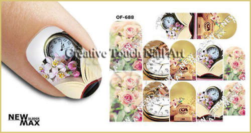 MAX SLIDERS - NAIL ART WATER SLIDER - VINTAGE