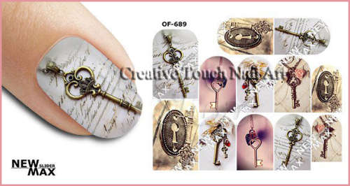MAX SLIDERS - NAIL ART WATER SLIDER - VINTAGE