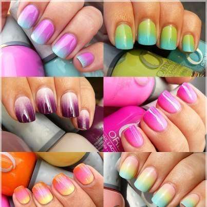 NAIL ART - Gradient Nail Art Tool Ombre Sponge