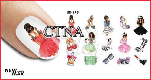 MAX SLIDERS - NAIL ART WATER SLIDER - BEAUTY