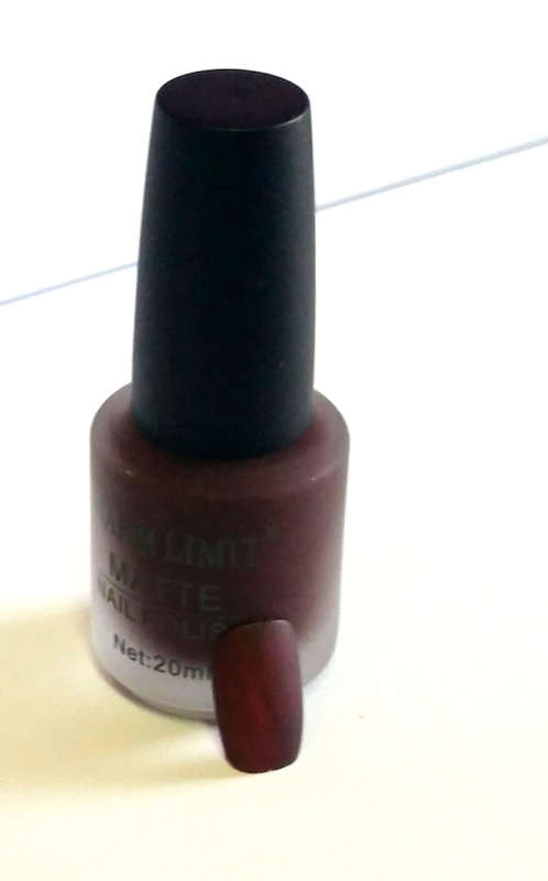 MATTE NAIL POLISH - 20 ML - CHARM LIMIT