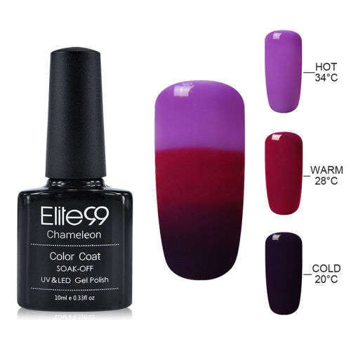 ELITE99 SOAK OFF UV/LED GEL 3 IN 1 THERMAL COLOR CHANGE - 4230