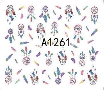 NAIL ART - WATER TRANSFER DECALS - DREAMCATCHER