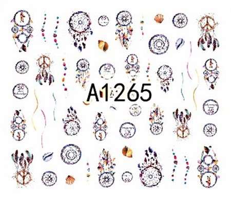 NAIL ART - WATER TRANSFER DECALS - DREAMCATCHER