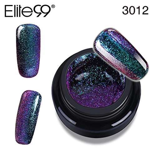 ELITE99 SOAK OFF UV/LED CHAMELEON NAIL ART PAINT - SMALL JAR 5ML/5G