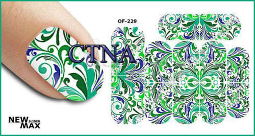 NAIL ART WATER TRANSFERS NAIL DECALS STICKERS FOR NAILS