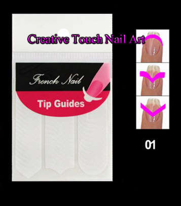 NAIL ART - Nail Art Tip Guides TG1