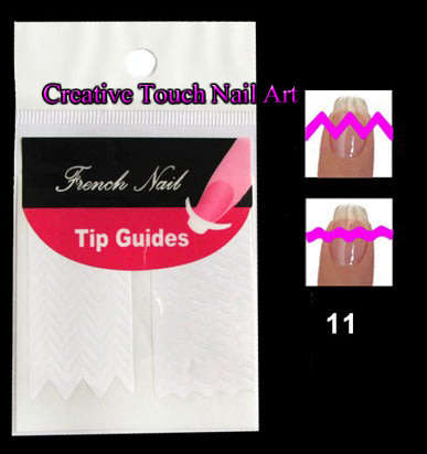 NAIL ART - Nail Art Tip Guides TG1