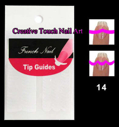 NAIL ART - Nail Art Tip Guides TG1