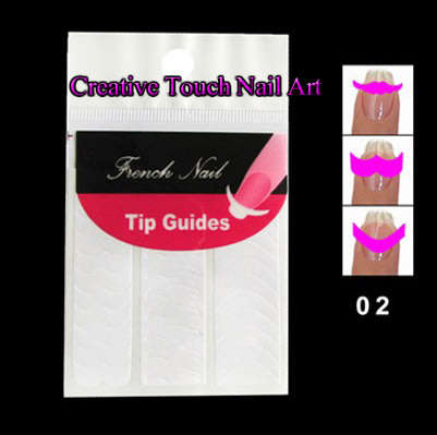 NAIL ART - Nail Art Tip Guides TG1