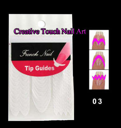 NAIL ART - Nail Art Tip Guides TG1