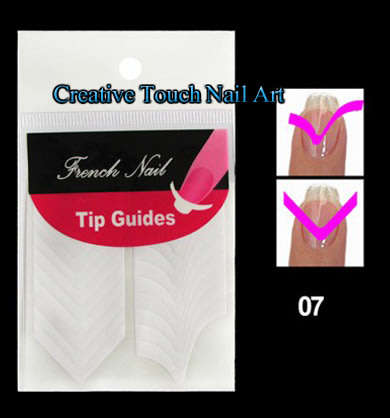 NAIL ART - Nail Art Tip Guides TG1