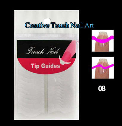 NAIL ART - Nail Art Tip Guides TG1
