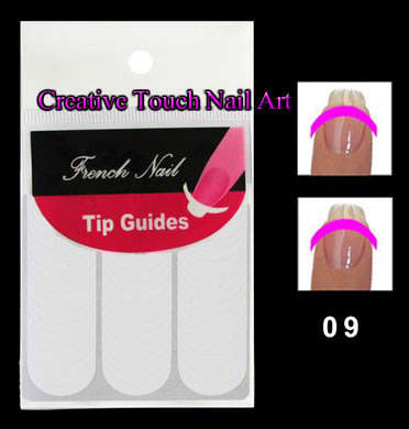 NAIL ART - Nail Art Tip Guides TG1