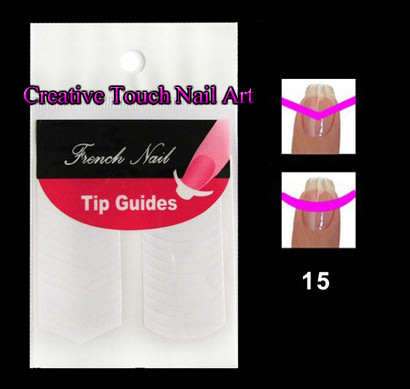 NAIL ART - Nail Art Tip Guides TG1