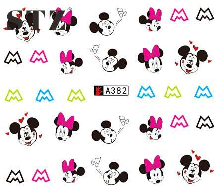NAIL ART - Water Transfer Decals Mickey Mouse