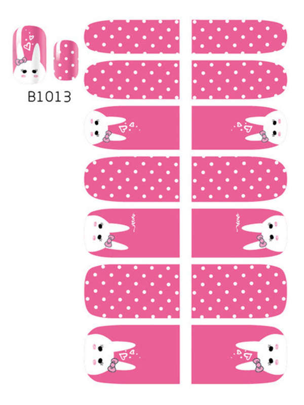 NAIL ART - Nail Wraps Stickers For Nails Nail Wrap