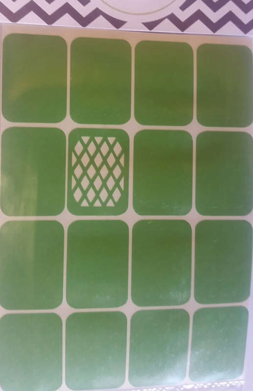 Nail Art Stencil Sticker