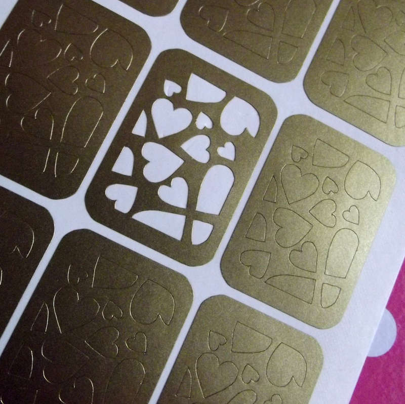 NAIL ART - Nail Art Stencils Nail Polish Stencils