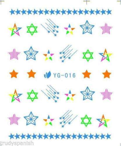 Water transfers nail art water decal stickers for nails