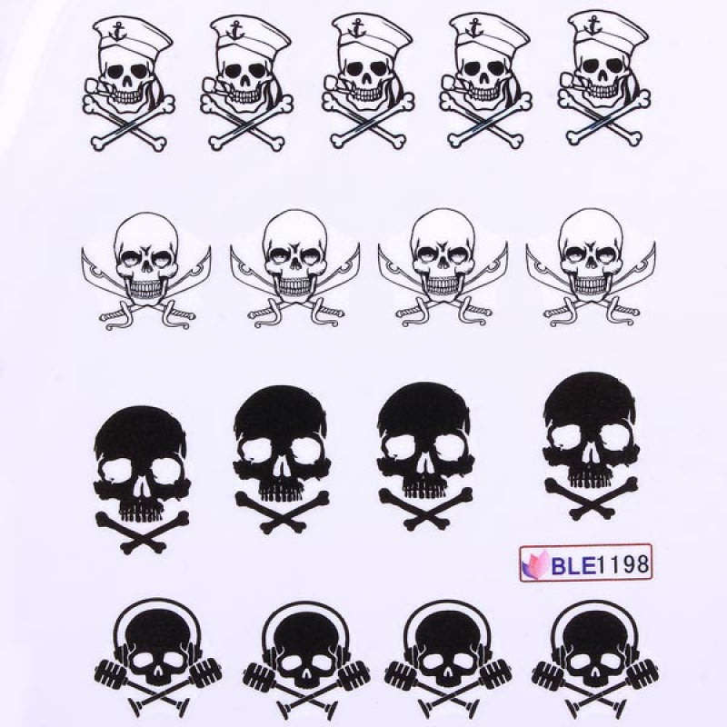 Water transfers nail art water decal stickers for nails