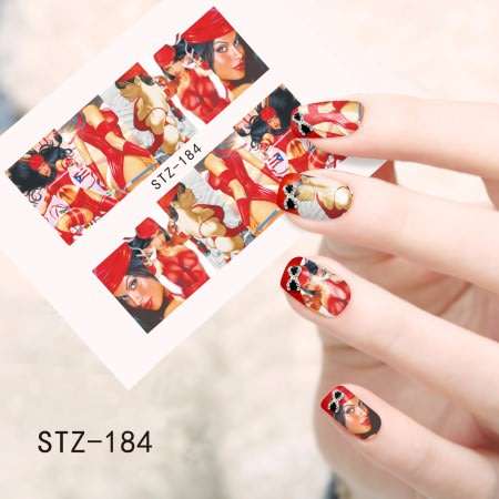 Nail Art Water Transfer Sticker Decals For Nails