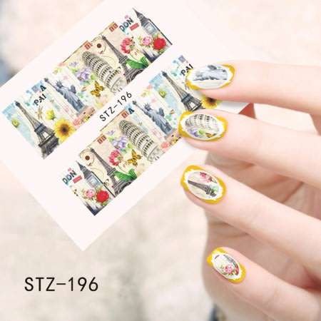 NAIL ART WATER TRANSFER STICKER DECALS FOR NAILS