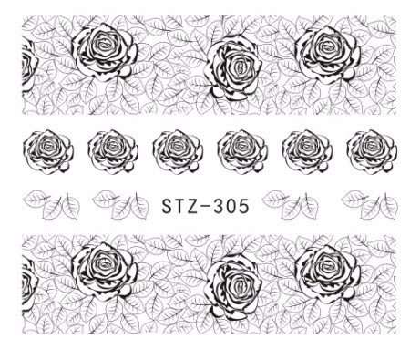 NAIL ART WATER TRANSFER STICKER DECALS FOR NAILS