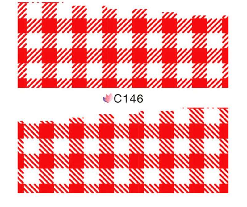 Nail art water decals transfer stickers for nails