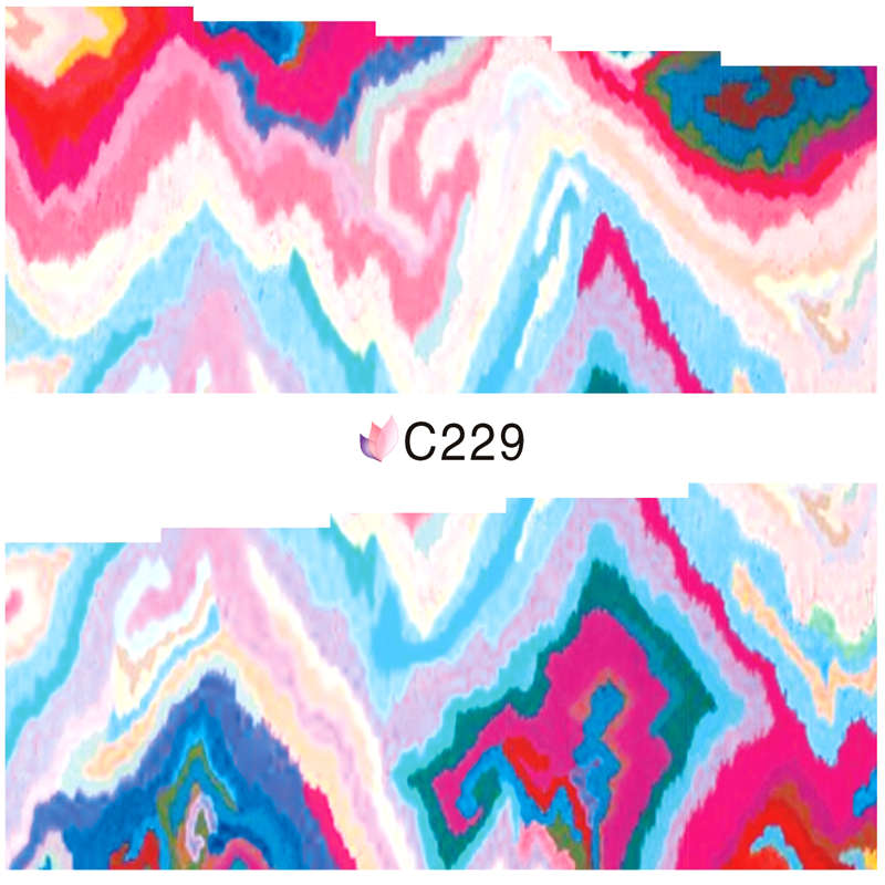 Nail art water decals transfer stickers for nails