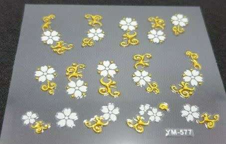 NAIL ART - Stickers For Nail Art YM577