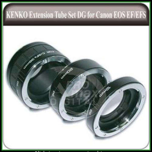 Kenko Auto Focus Extension Tube Set DG Canon EOS EF/EFS Macro (New)