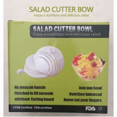Salad cutter bowl