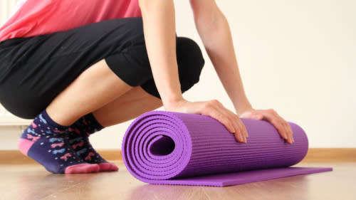 Yoga gym training mats