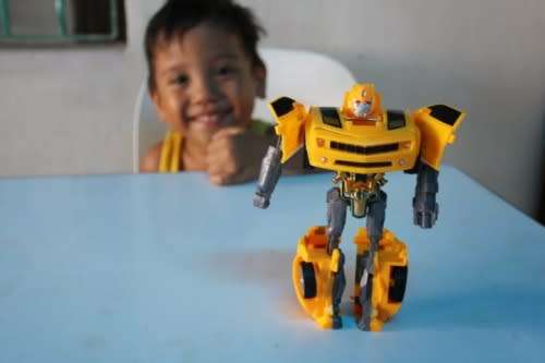 2 in 1 change robot deformation toy