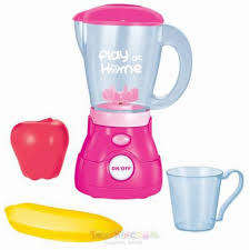 Battery operated kitchen play set