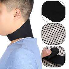 Tourmaline infared self heating neck band